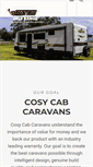 Mobile Screenshot of cosycabcaravans.com.au